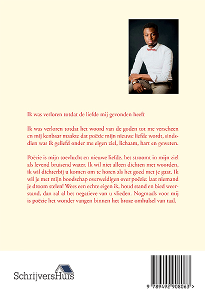 Achterkant van Poezië is liefde