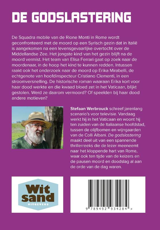 Achterkant van De godslastering