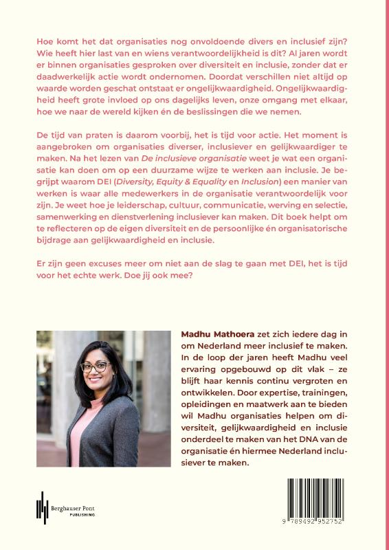 Achterkant van De inclusieve organisatie