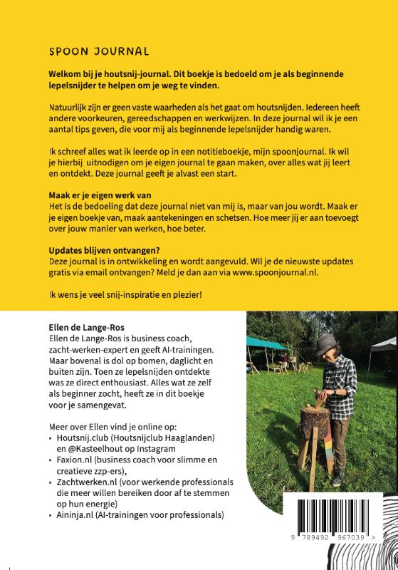 Achterkant van Spoonjournal
