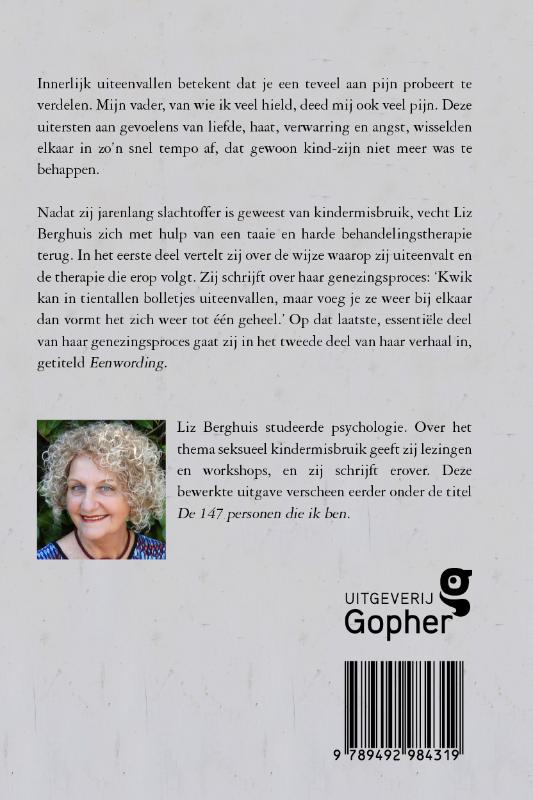 Achterkant van uiteengevallen