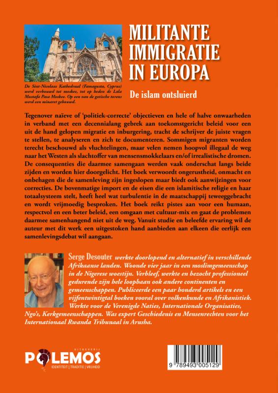 Achterkant van Militante immigratie in Europa