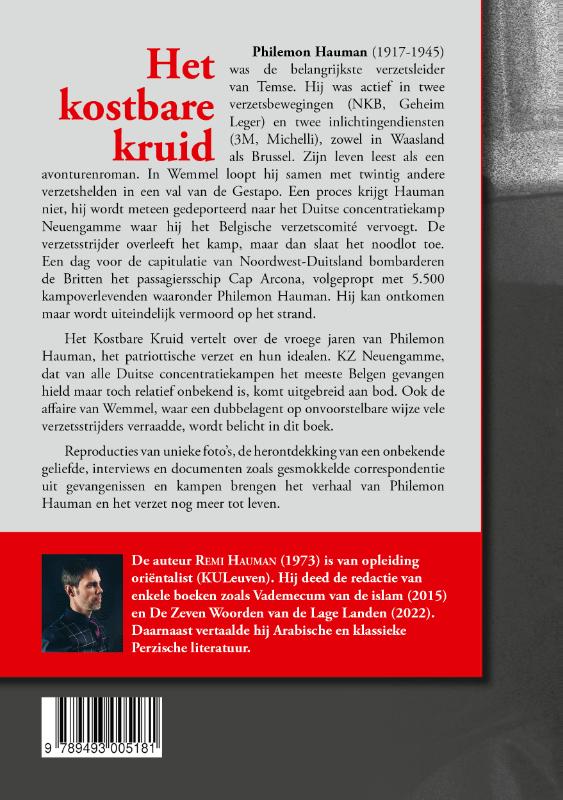 Achterkant van Het kostbare kruid