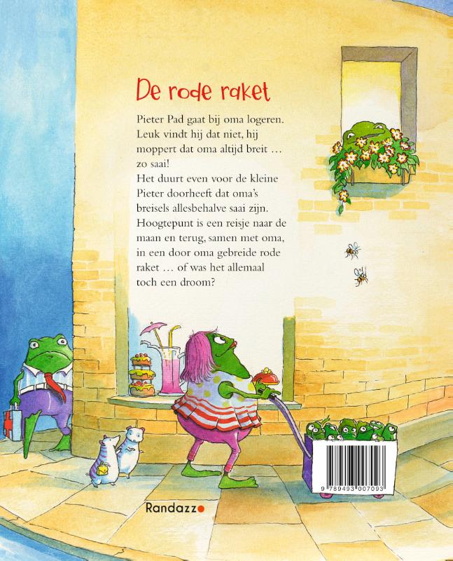 Achterkant van De Rode Raket