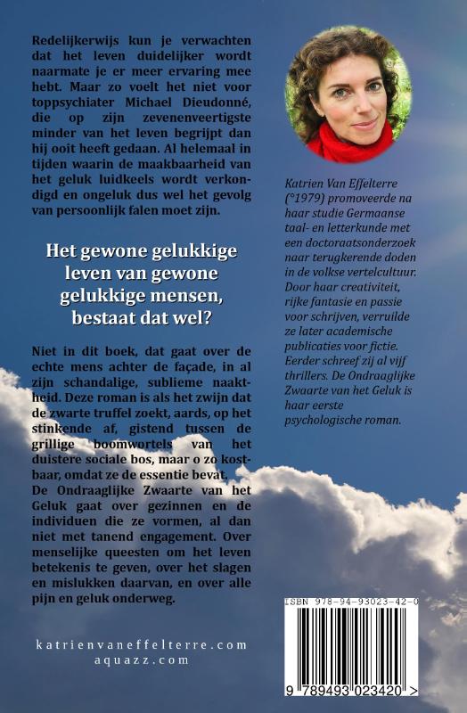 Achterkant van De ondraaglijke zwaarte van het geluk