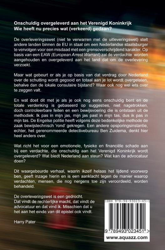 Achterkant van Over de schutting