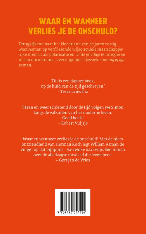 Achterkant van Simon zonder zonder