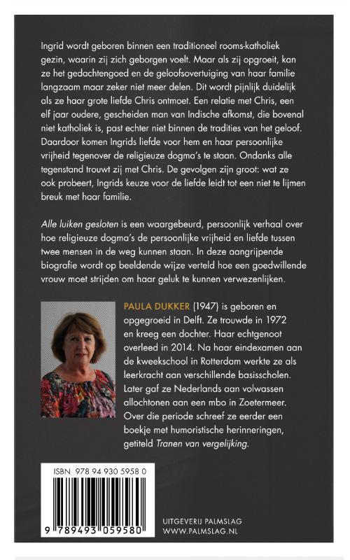 Achterkant van Alle luiken gesloten