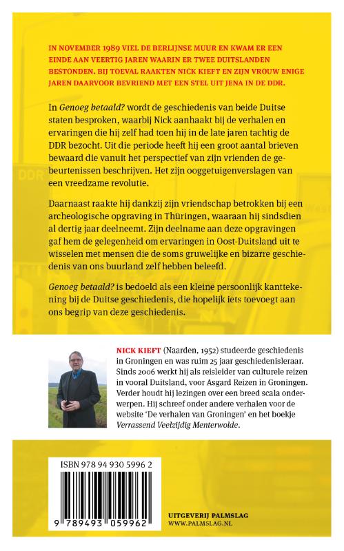 Achterkant van Genoeg betaald?