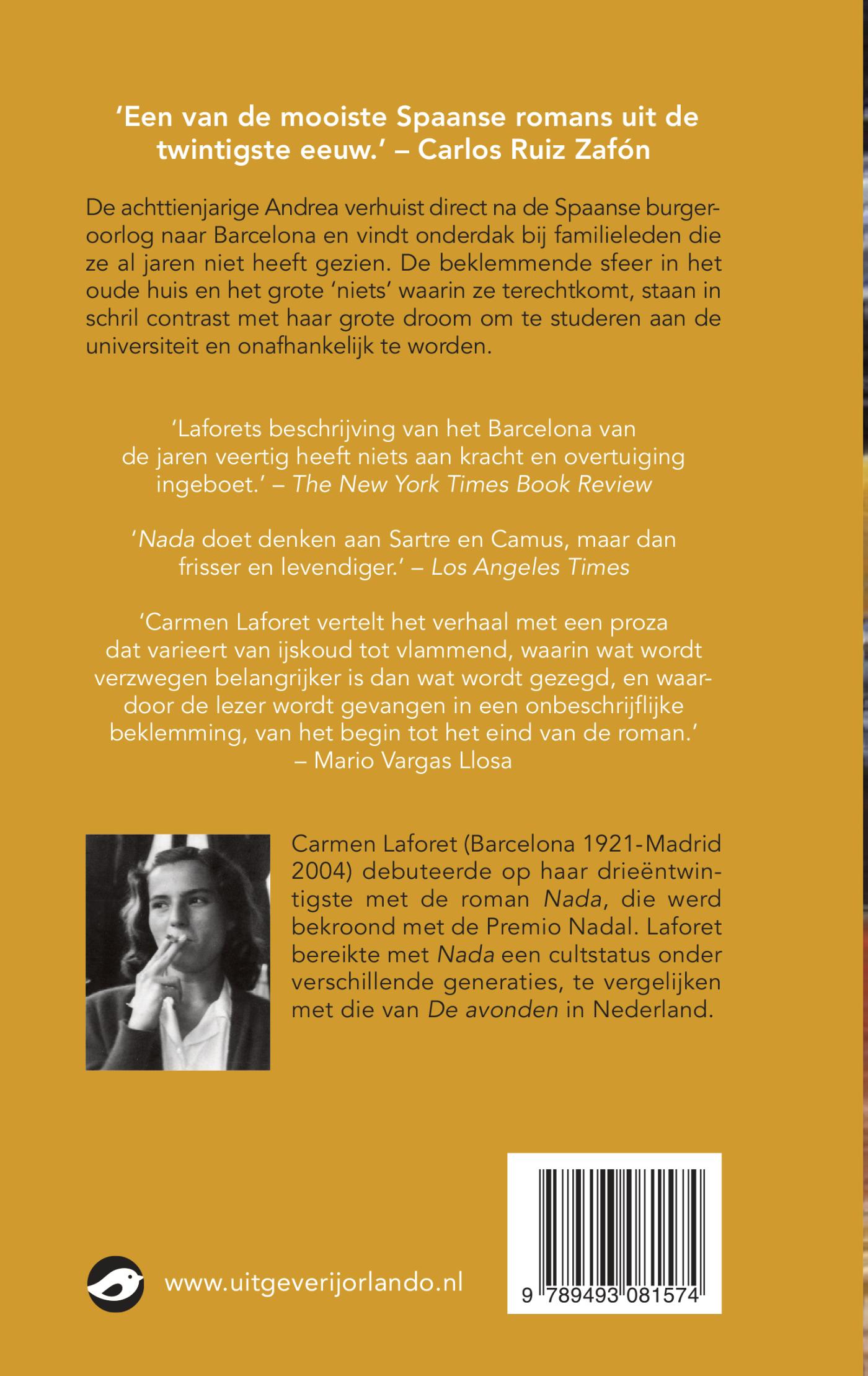 Achterkant van Nada