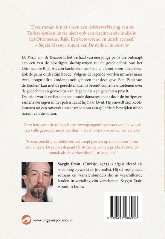 Achterkant van De pasja van de keuken