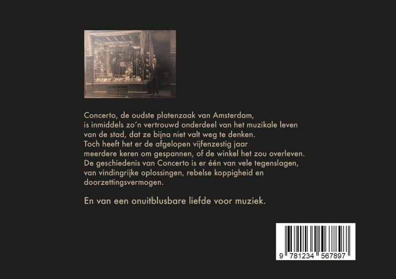Achterkant van Concerto