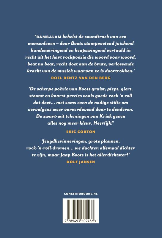 Achterkant van Bambalam