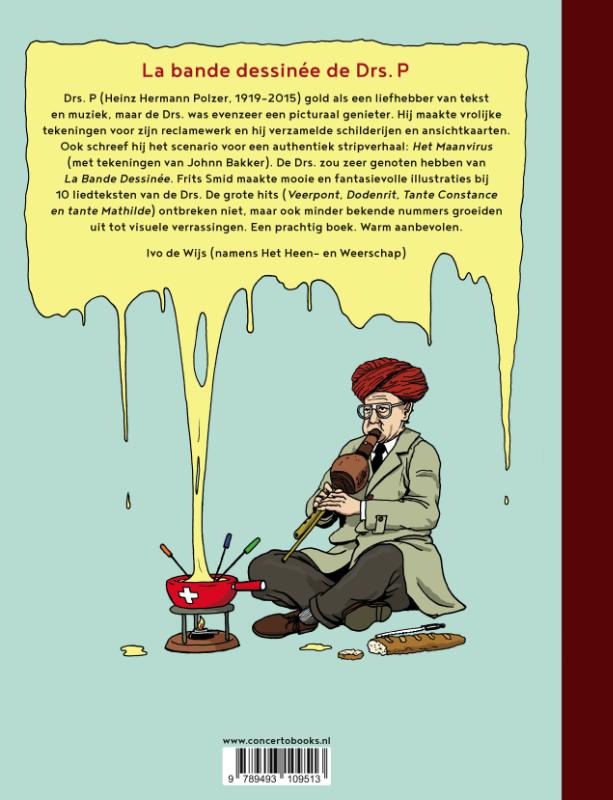 Achterkant van La bande dessinée de Drs P.