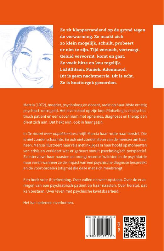 Achterkant van De draad weer oppakken
