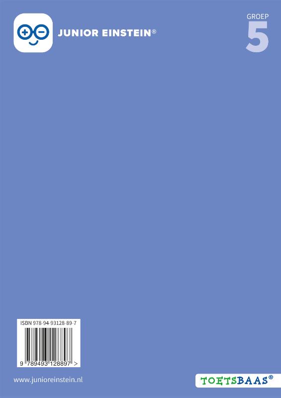 Achterkant van Rekenen werkboek 2 (Set van 5)
