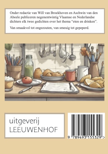 Achterkant van Wat de pen schaft