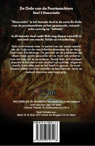 Achterkant van De Orde van de Poortwachters