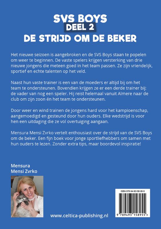 Achterkant van De strijd om de beker