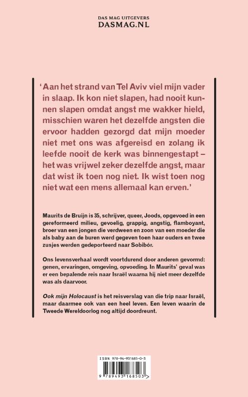 Achterkant van Ook mijn Holocaust