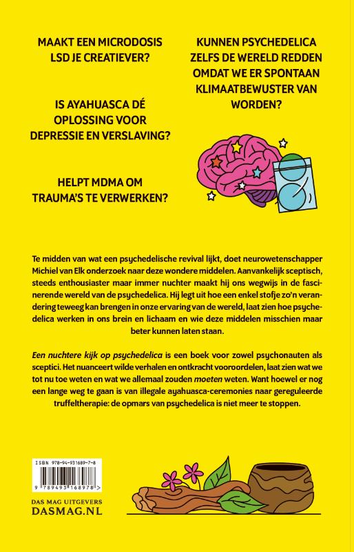 Achterkant van Een nuchtere kijk op psychedelica