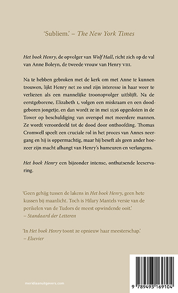 Achterkant van Het boek Henry