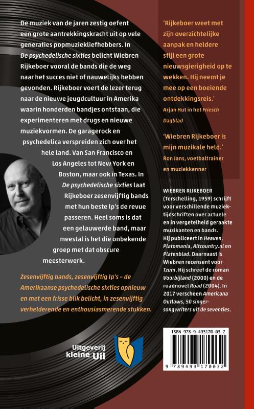Achterkant van De psychedelische sixties