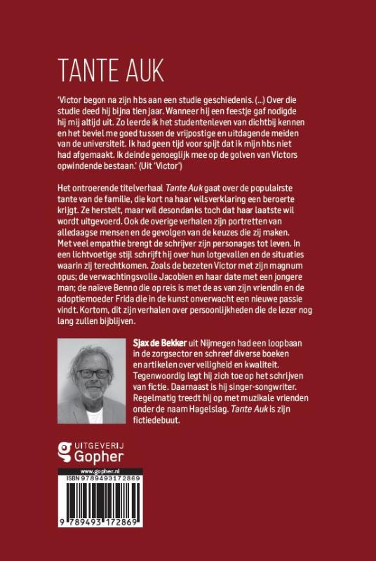 Achterkant van Tante Auk