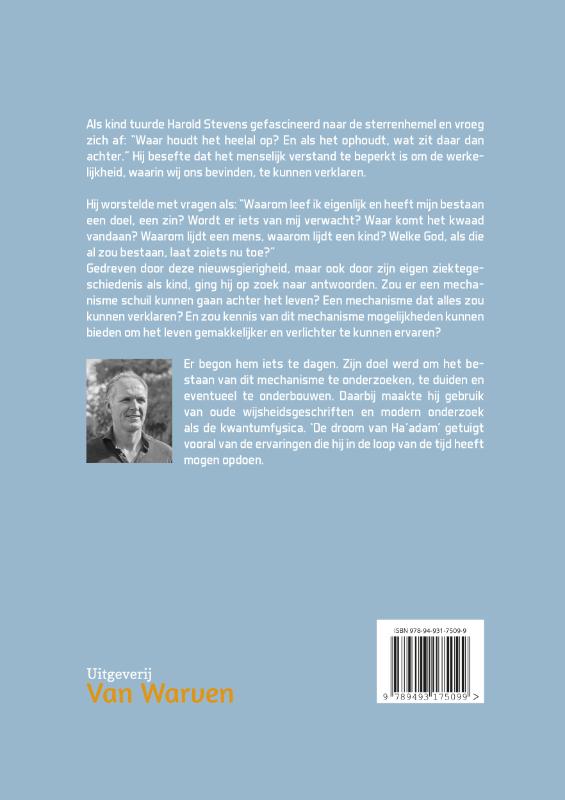 Achterkant van De droom van Ha'adam