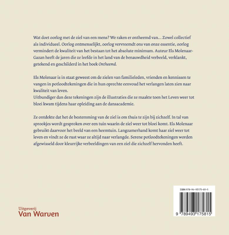 Achterkant van Ontheemd