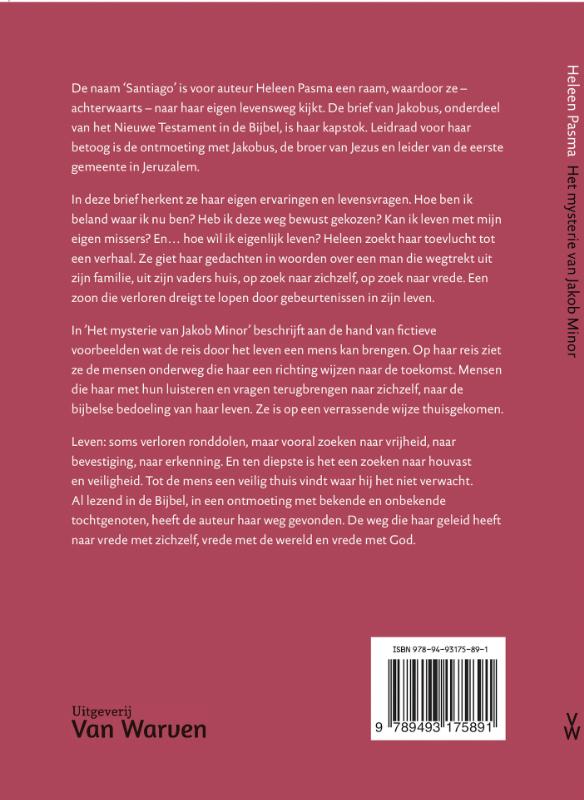 Achterkant van Het mysterie van Jacob Minor