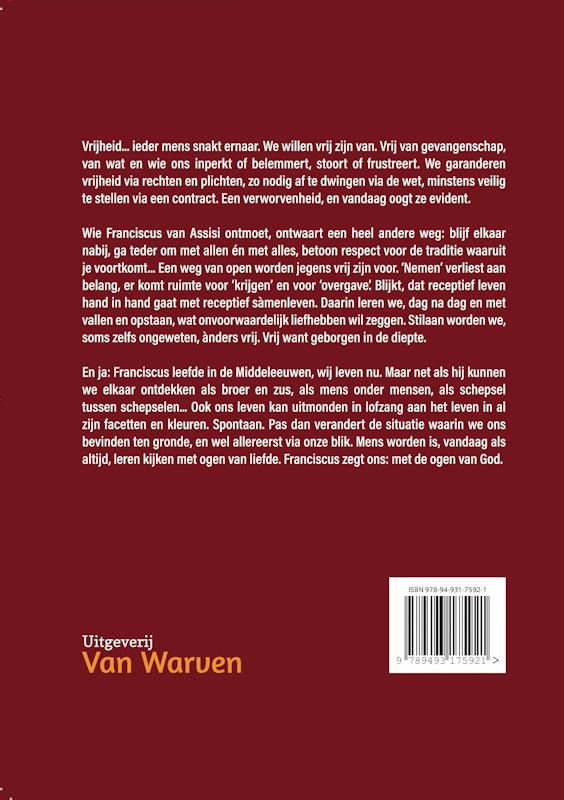 Achterkant van Vrijheid in gevangenschap