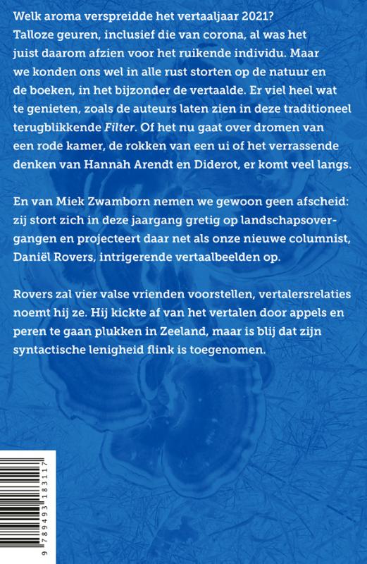 Achterkant van De geuren van het voorbije jaar