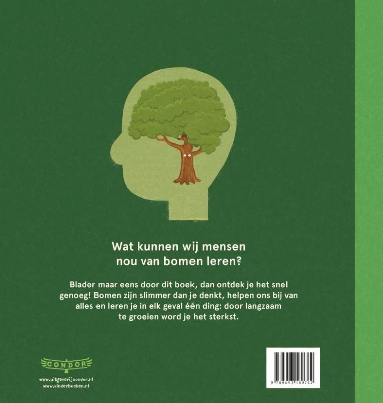 Achterkant van Het fijne brein van bomen