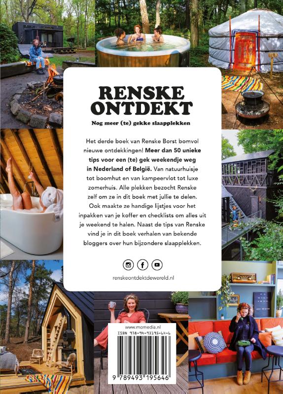 Achterkant van Renske Ontdekt : Nog meer (te) gekke slaapplekken