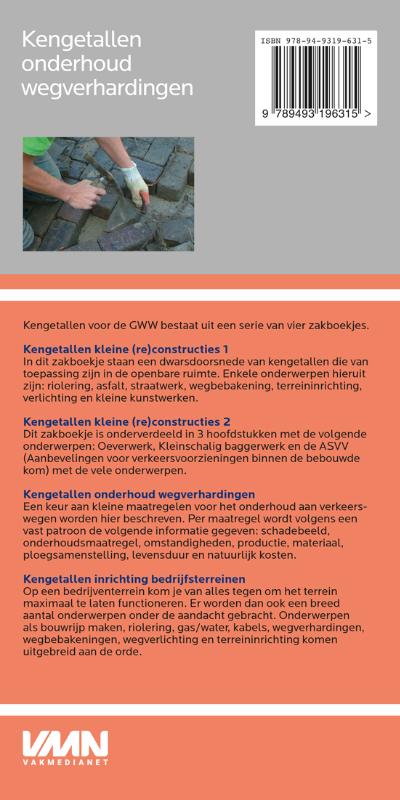Achterkant van Kengetallen onderhoud wegverhardingen 2021