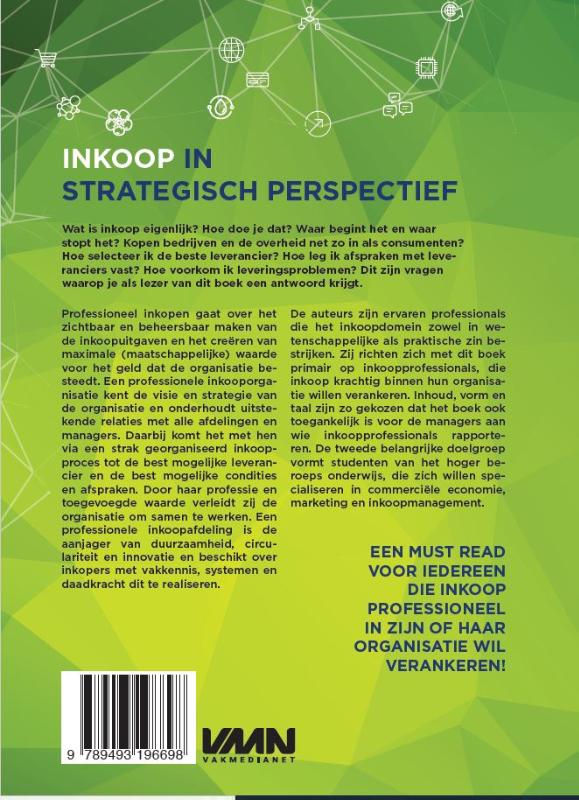 Achterkant van Inkoop in strategisch perspectief studenteneditie