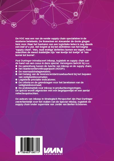 Achterkant van Inkoop, logistiek en supply chain