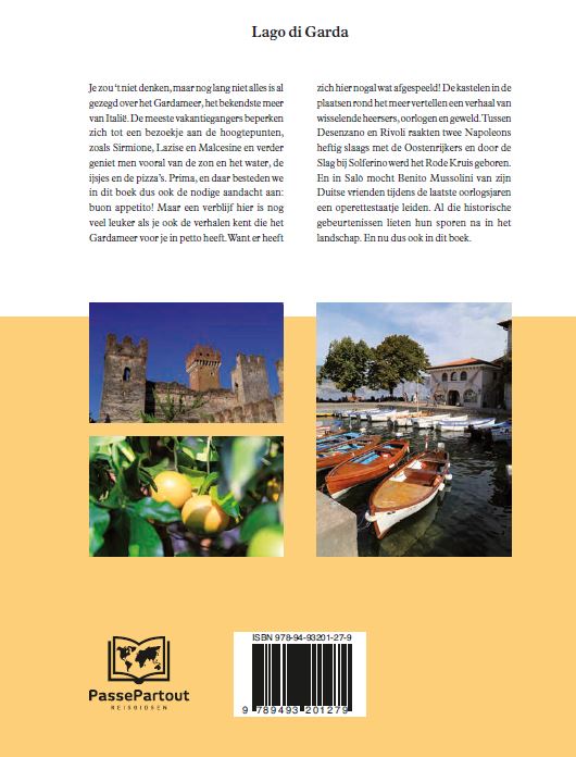 Achterkant van Lago di Garda