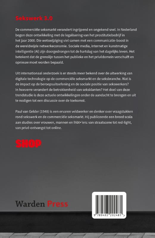 Achterkant van Sekswerk 3.0: tussen beroep en transactie