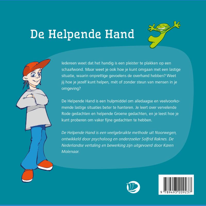 Achterkant van De Helpende Hand voor jongeren