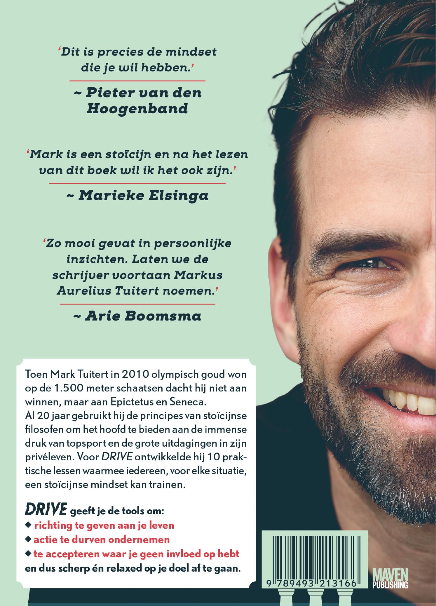 Achterkant van DRIVE: Train je stoïcijnse mindset