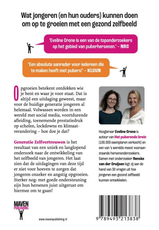 Achterkant van Generatie zelfvertrouwen