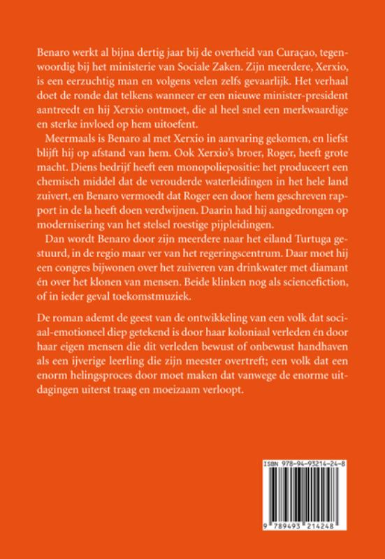Achterkant van Dame van de avond en het berouw van Benaro