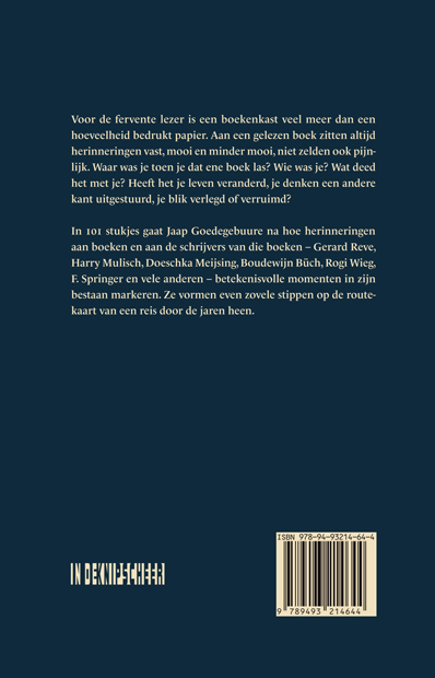 Achterkant van Door de jaren heen lezen