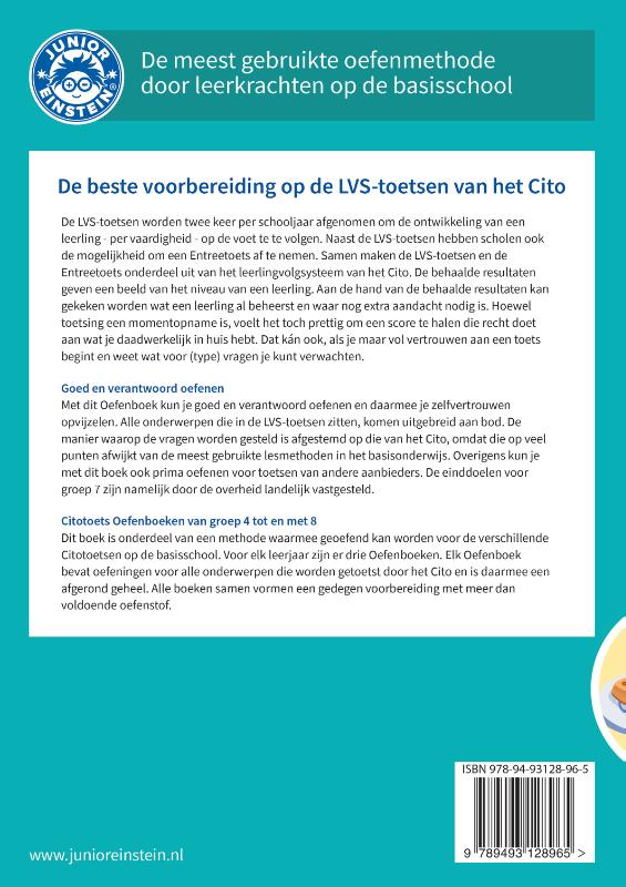 Achterkant van Deel 1, 2 en 3 - groep 7