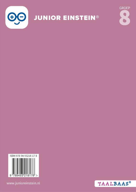 Achterkant van Werkwoordspelling werkboek 1 groep 8 (Set van 5)