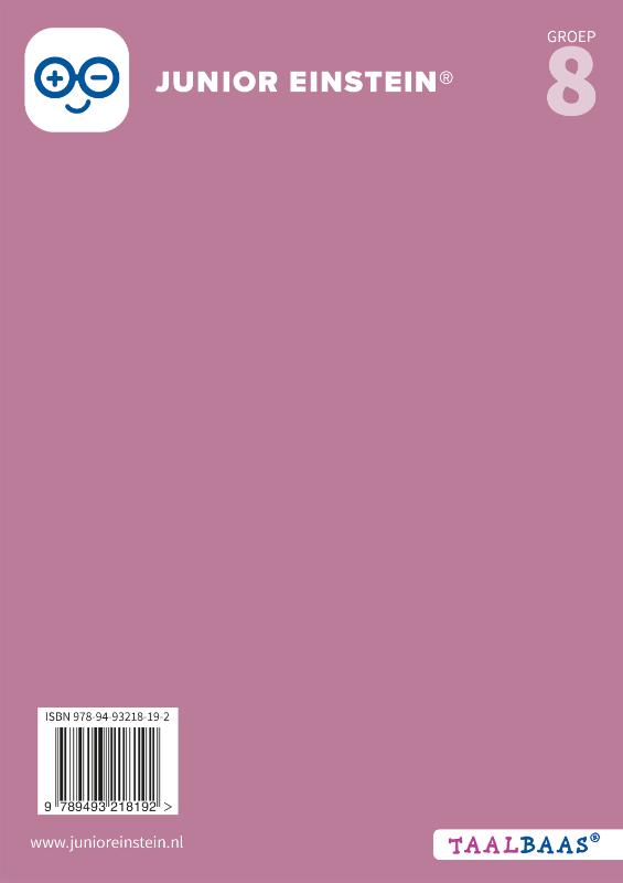 Achterkant van Werkwoordspelling werkboek 3 groep 8 (Set van 5)