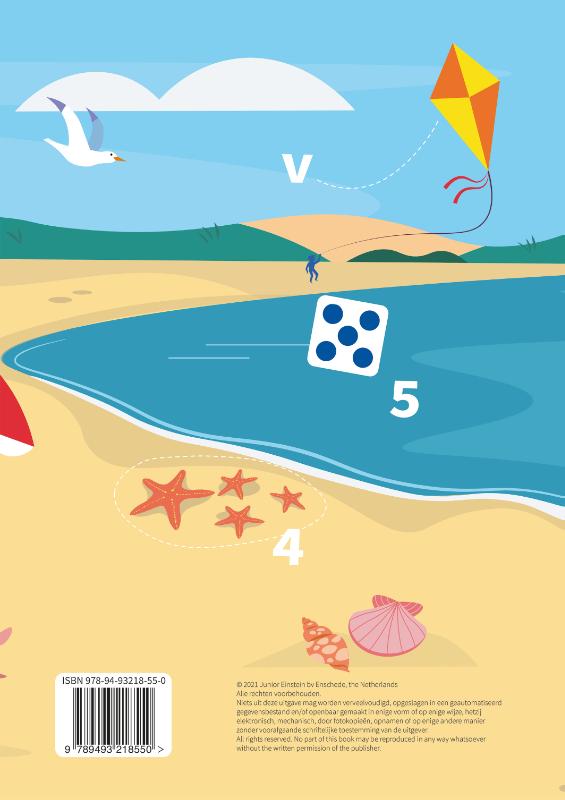 Achterkant van Het Grote Junior Einstein Zomerboek