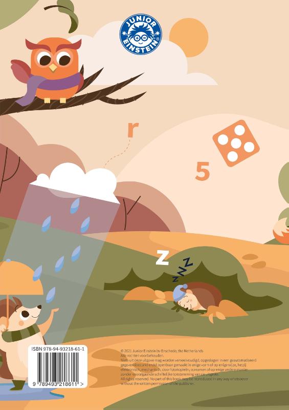 Achterkant van Het Grote Junior Einstein Herfstboek